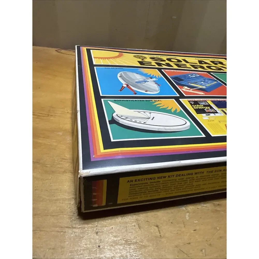 Tree Of Knowledge Solar Energy Lab Kit 120 Experiments Vintage